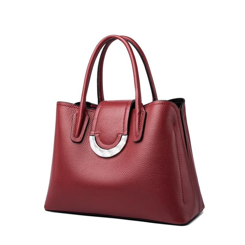 Genuine Leather Handmade Luxury Designed Women's Handbags - Leather Purse Backpack