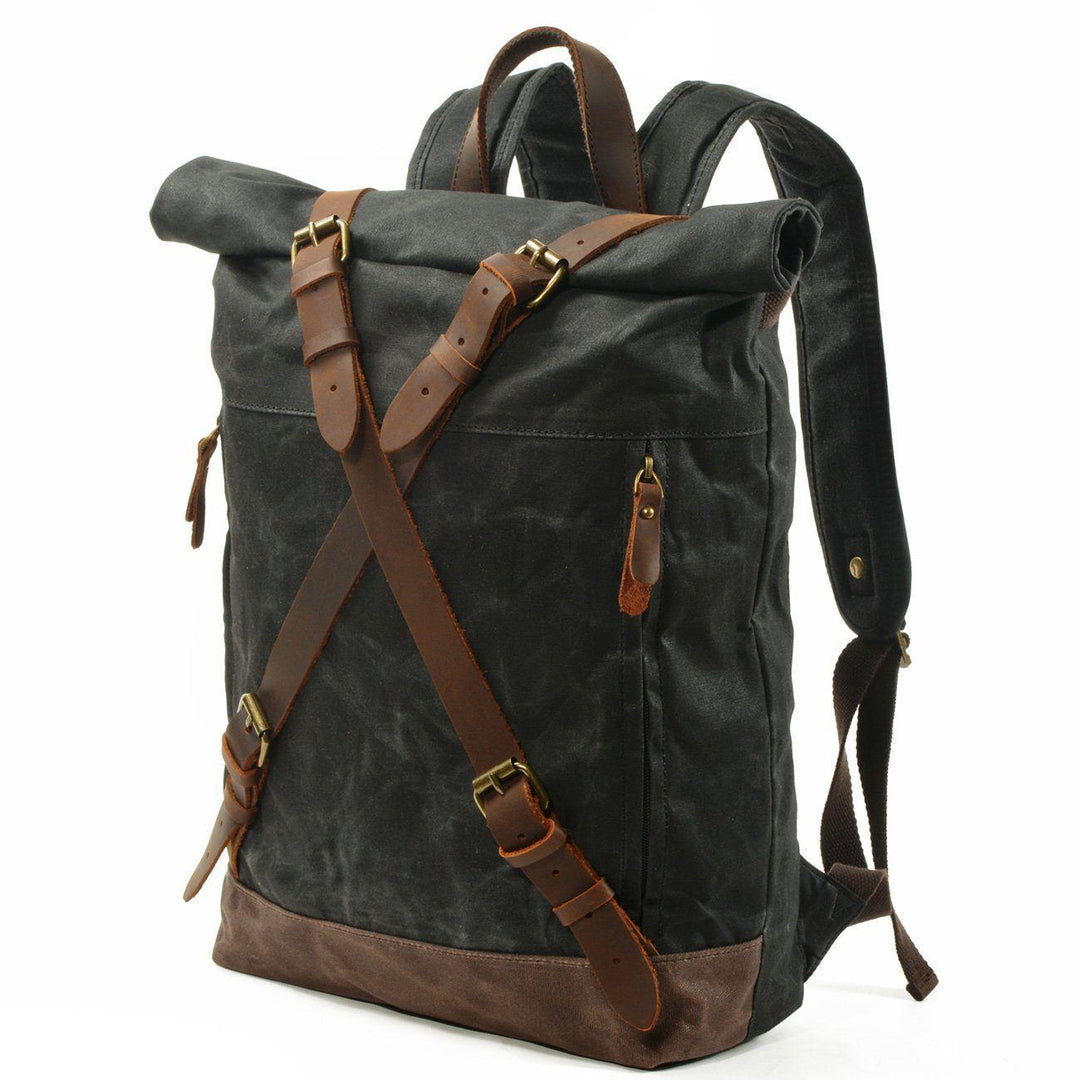 Versatile Canvas Rucksack Backpack – Durable, Stylish Bag for Travel