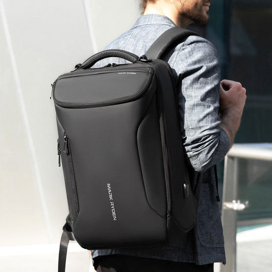 Travel-Ready Security Backpack for Men