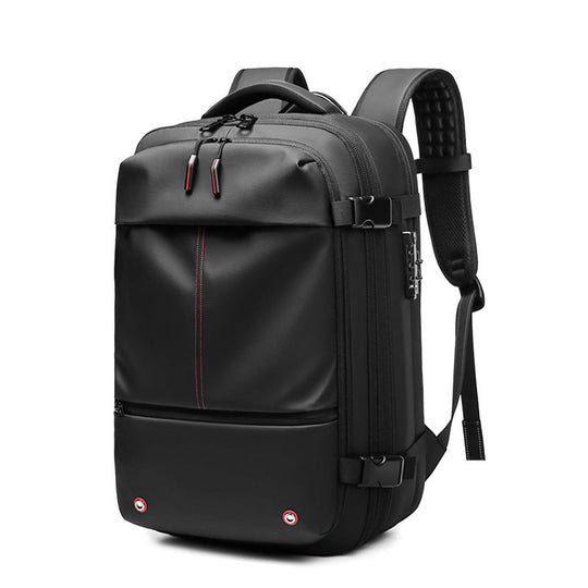 Expandable backpack for extensive travel in large size