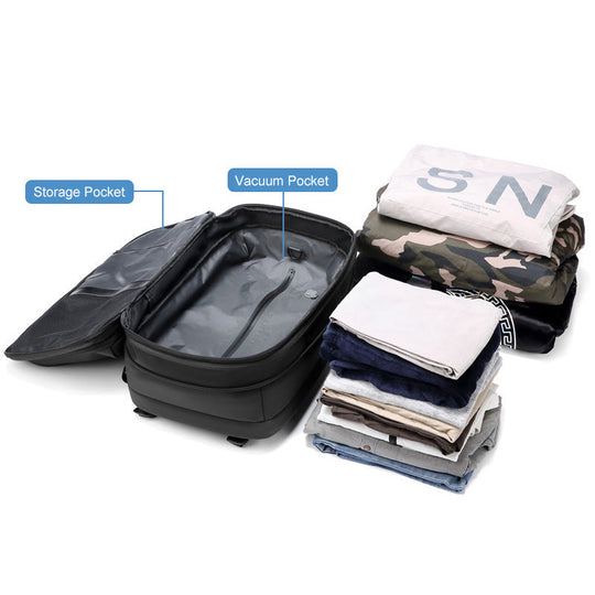 Large capacity expandable travel backpack