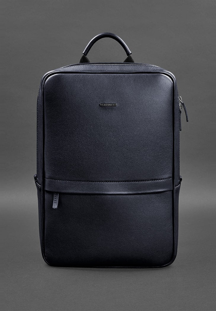 mens leather backpack for work