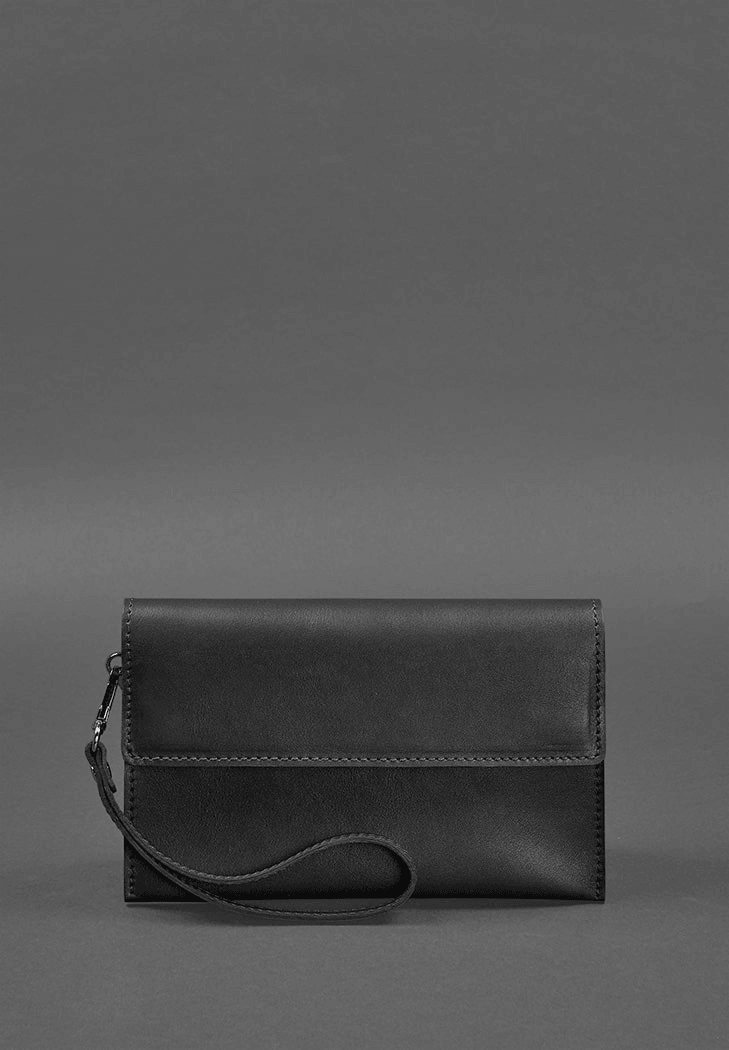 Classic Designer Handcrafted Leather Men's Clutch Bag - Leather Purse Backpack