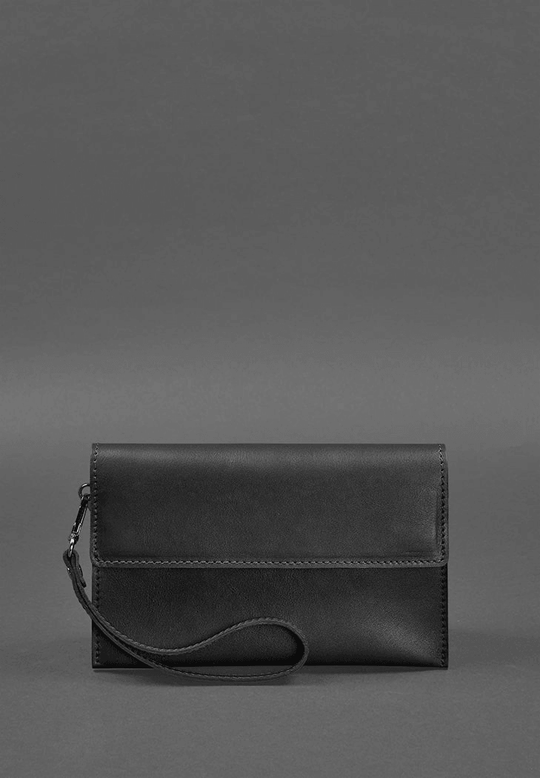 Classic Designer Handcrafted Leather Men's Clutch Bag - Leather Purse Backpack