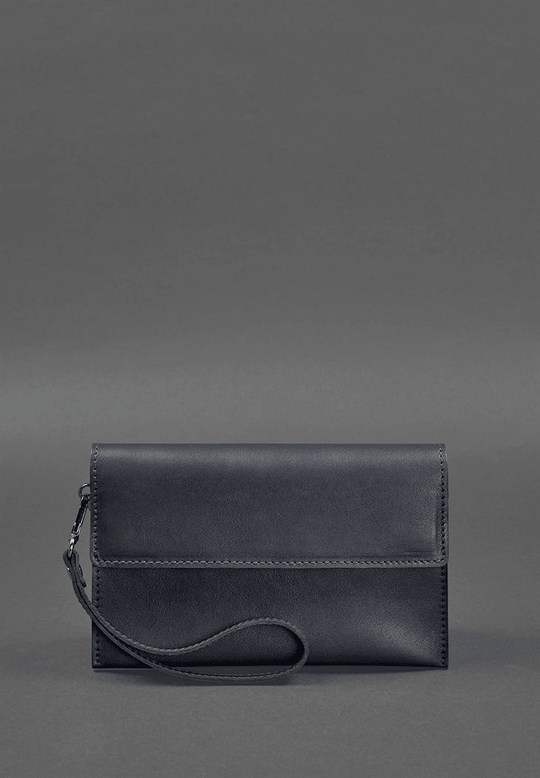 Classic Designer Handcrafted Leather Men's Clutch Bag - Leather Purse Backpack