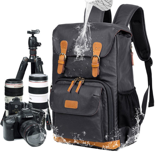 Waterproof canvas camera photo bag