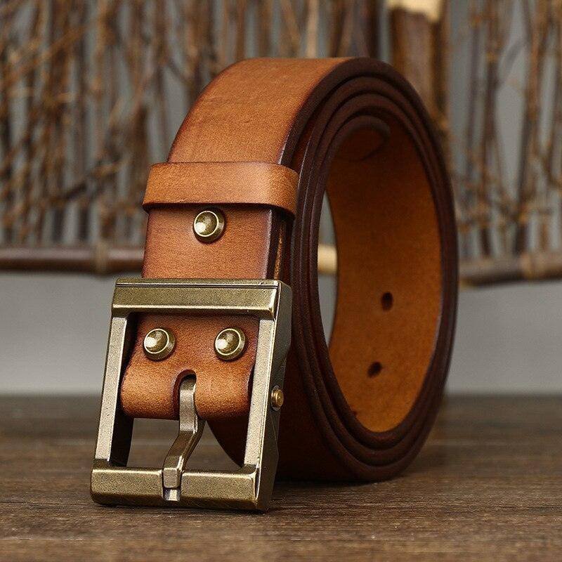 Premium Casual Leather Belt For Men, Cretly Model - Leather Purse Backpack