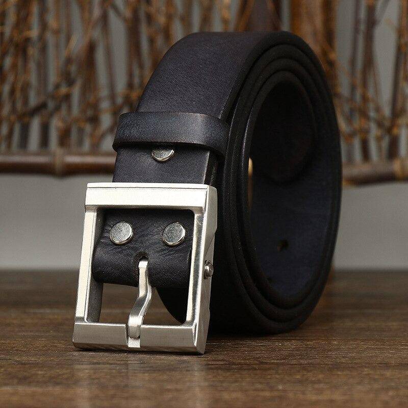 Premium Casual Leather Belt For Men, Cretly Model - Leather Purse Backpack