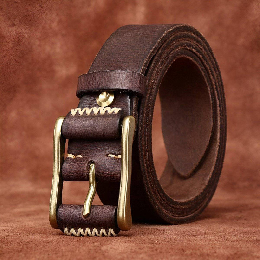 Premium Casual Leather Belt For Men, Erico Model - Leather Purse Backpack