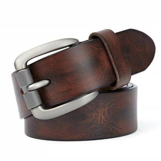 Unique Casual Leather Belt For Men, Husik Model