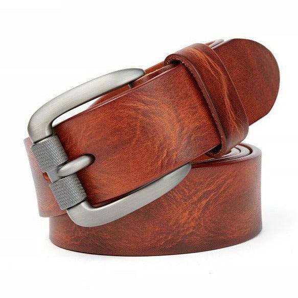 Unique Casual Leather Belt For Men, Husik Model