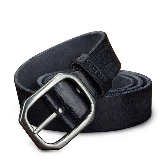 Affordable Casual Leather Belt For Men, Larce Model