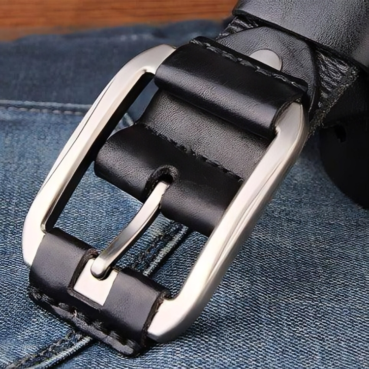 Casual Stylish Leather Belt For Men, Western Model - Leather Purse Backpack