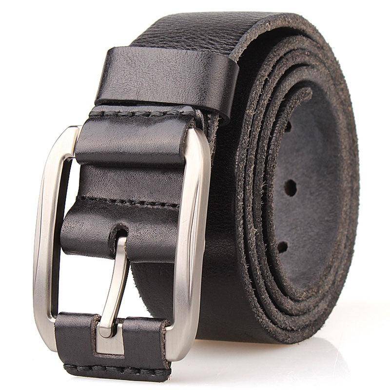 Casual Stylish Leather Belt For Men, Western Model - Leather Purse Backpack