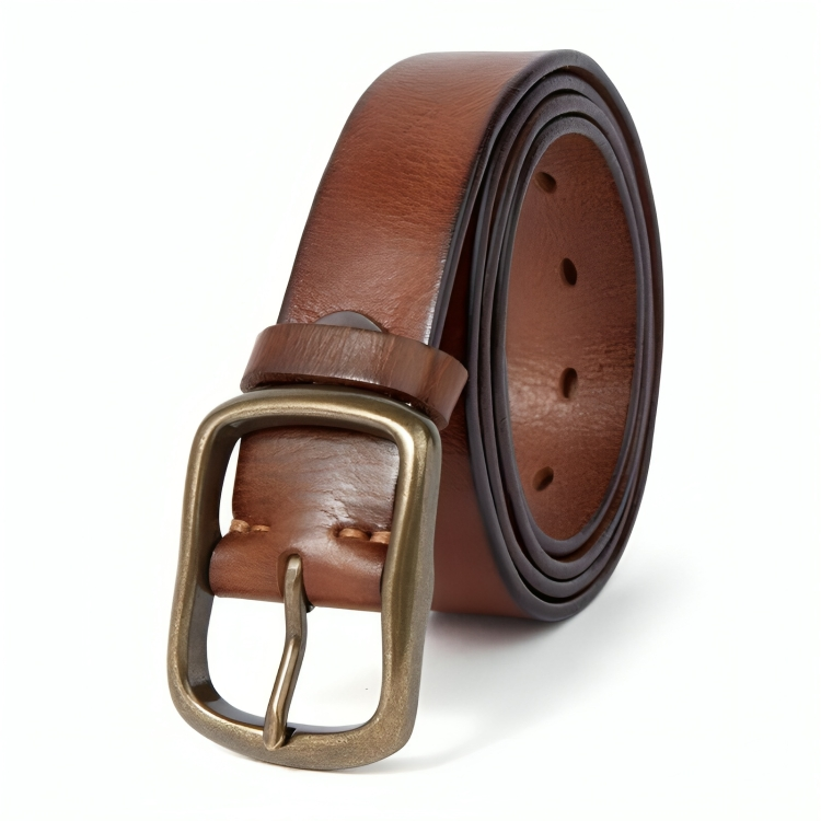 Affordable Leather Belt For Men, Misho Model - Leather Purse Backpack