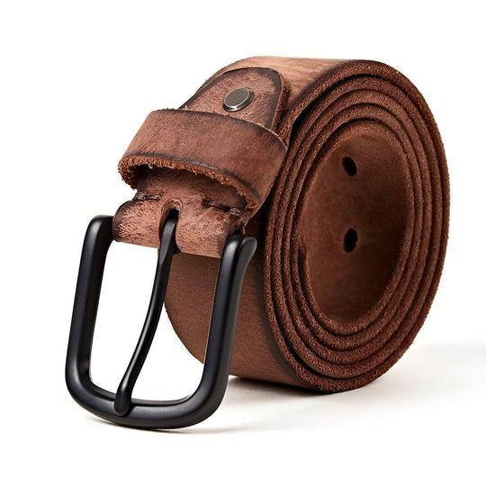 Casual Designer Leather Belt For Men, Pulfna Model - Leather Purse Backpack