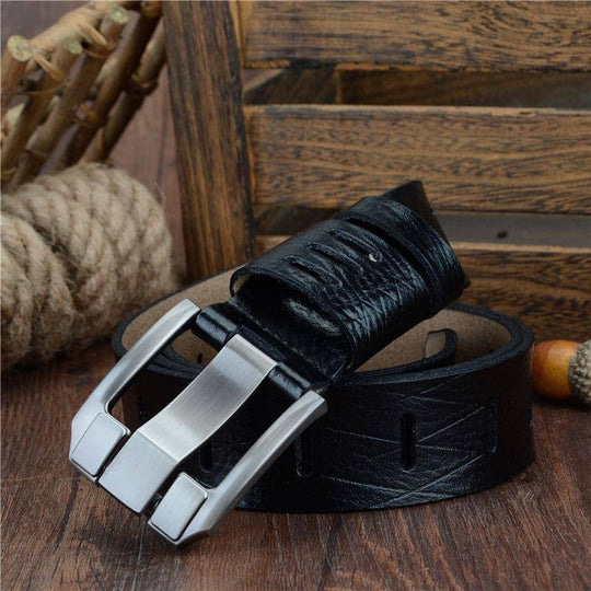 Durable Casual Leather Belt For Men, Tarxi Model - Leather Purse Backpack