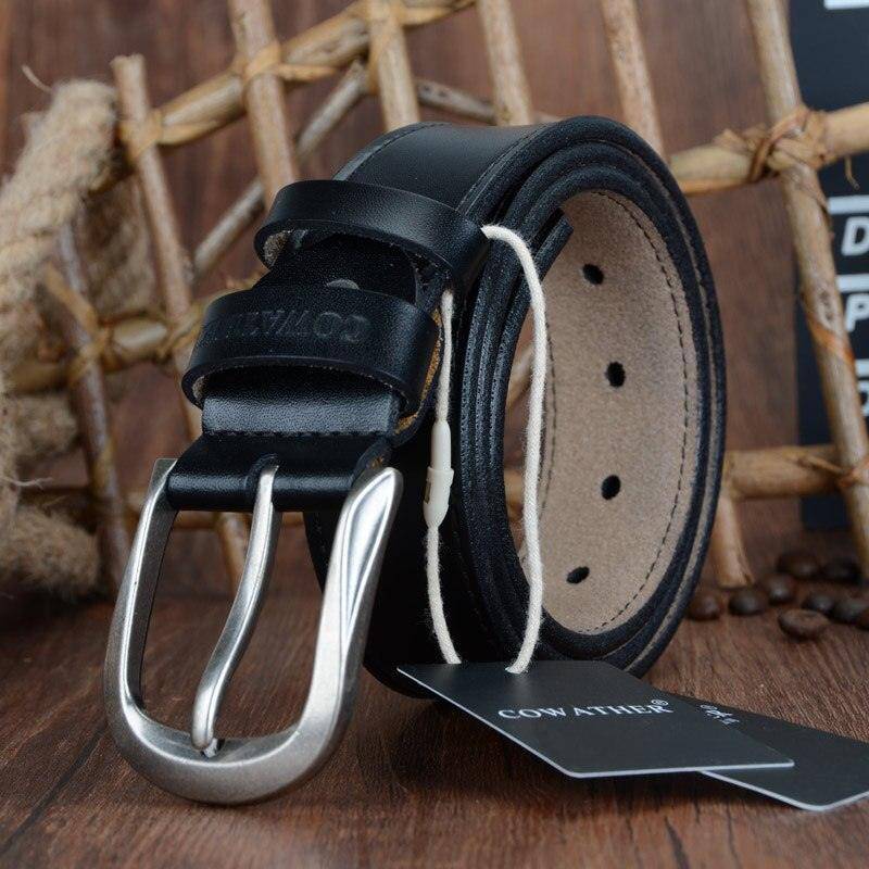 Formal Casual Leather Belt For Men, Teimuraz Model - Leather Purse Backpack