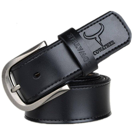 Formal Casual Leather Belt For Men, Teimuraz Model - Leather Purse Backpack