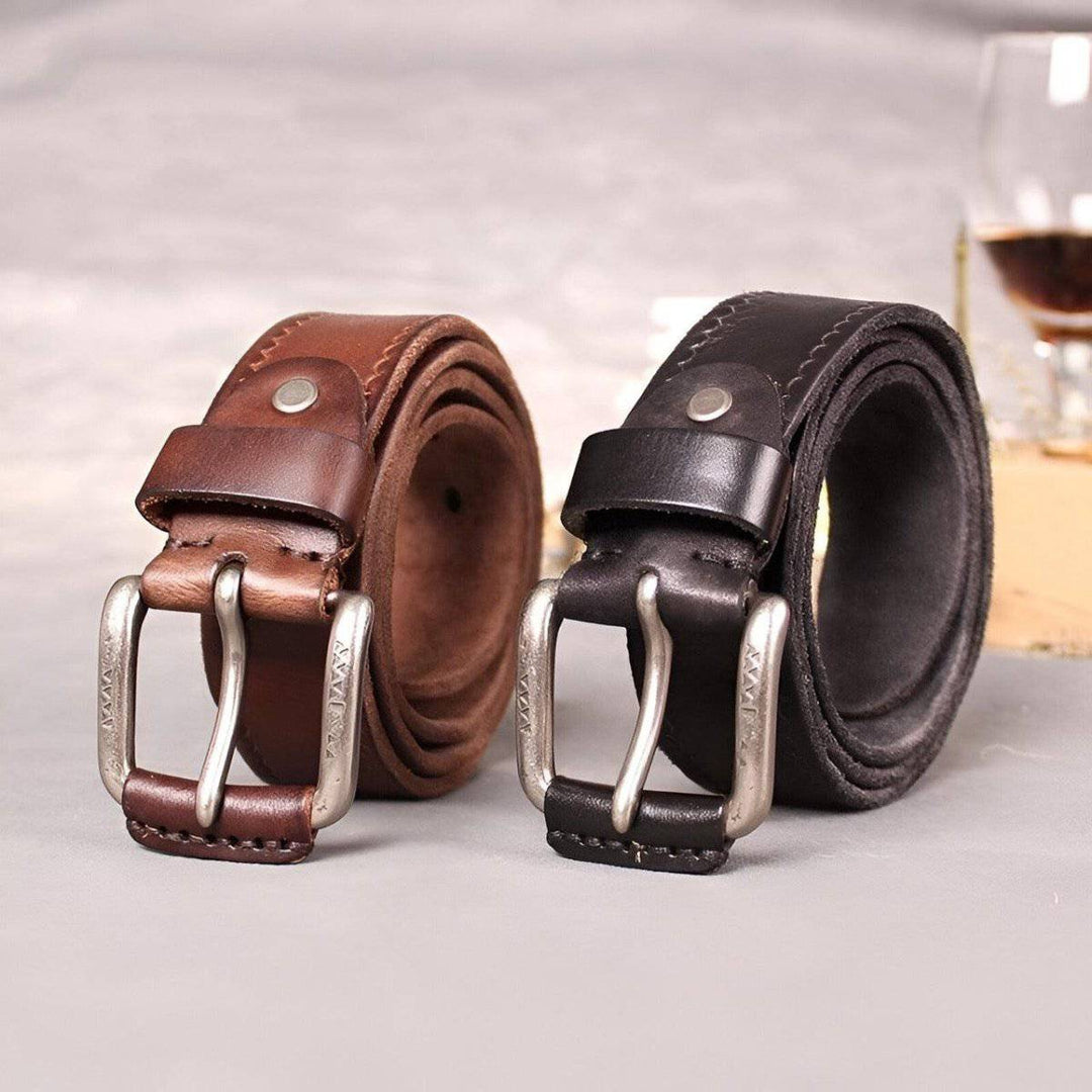 Best Casual Leather Belt For Men, Thocero Model - Leather Purse Backpack