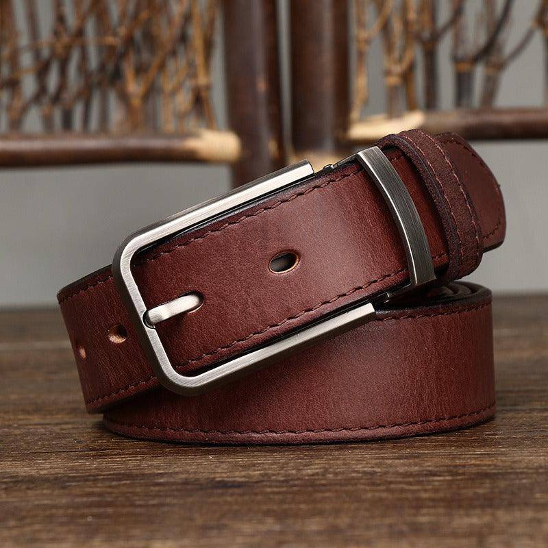 Designer Casual Leather Belt For Men, Uoope Model - Leather Purse Backpack