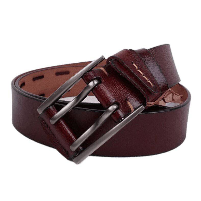 Casual Handmade Leather Belt For Men, Venza Model - Leather Purse Backpack