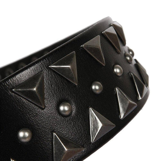 Studded Belt For Women or Men, Sylmare Model - Leather Purse Backpack