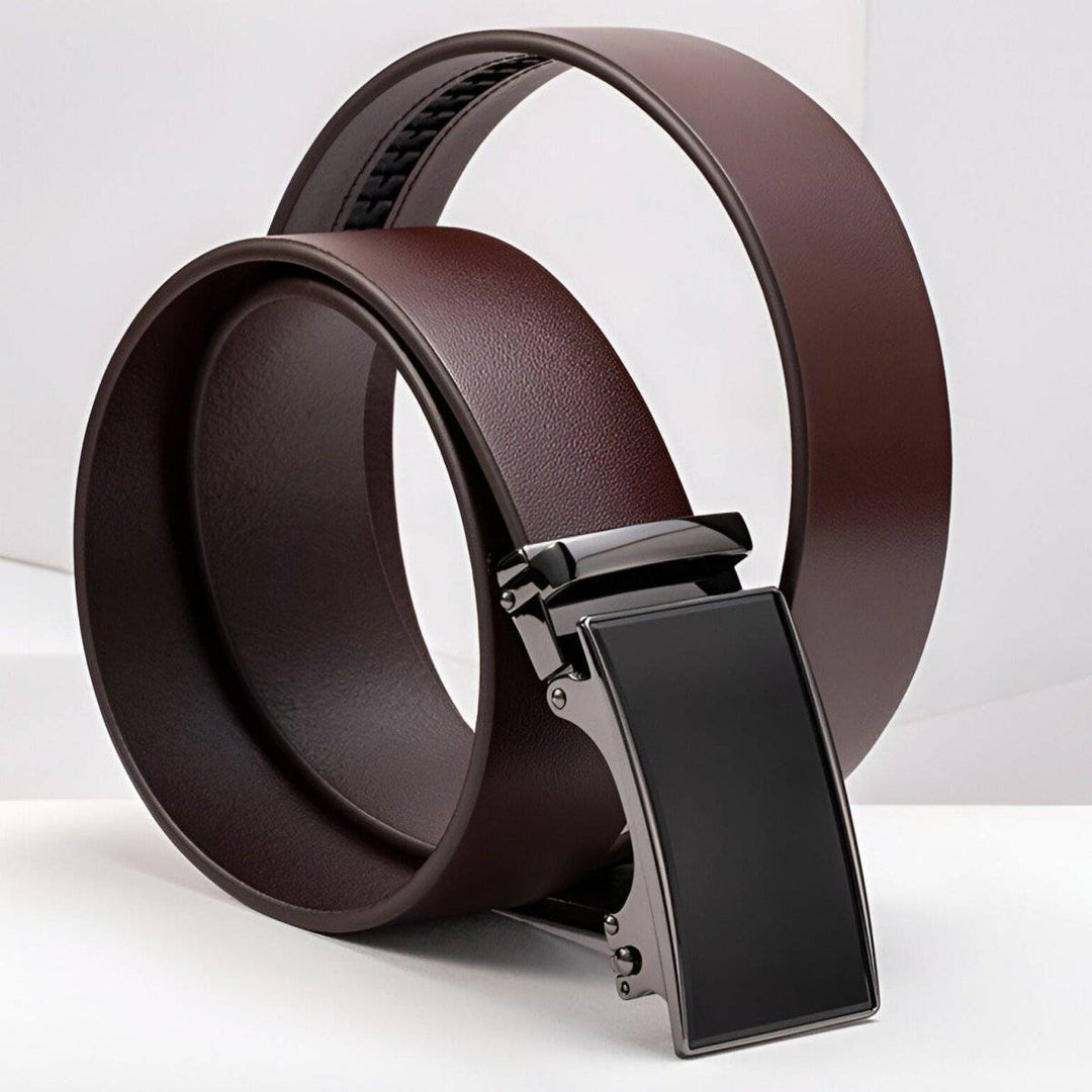 Full Grain Leather Suit Belt For Men, Mauro Model