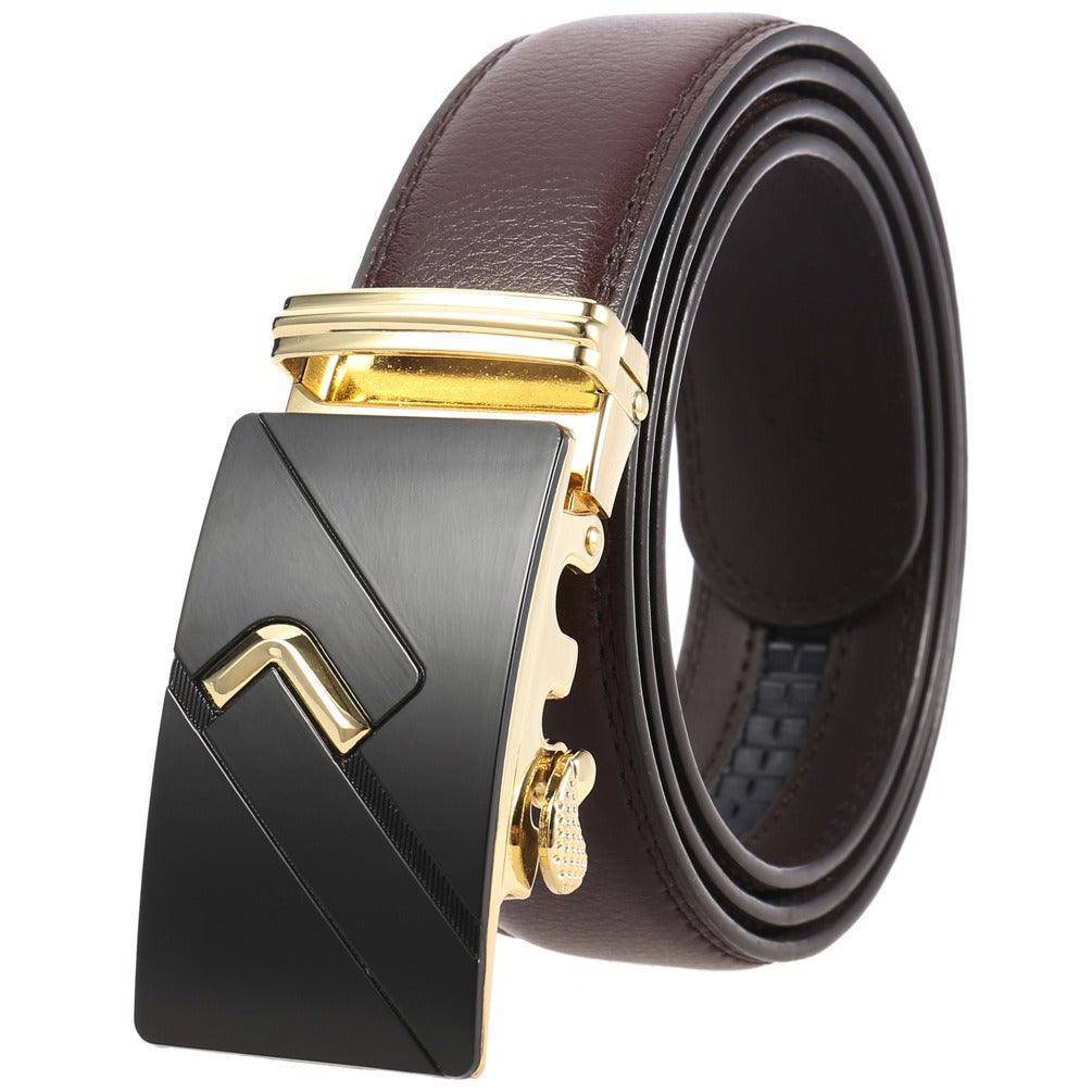 Designer Leather Suit Belt For Men, Carles Model