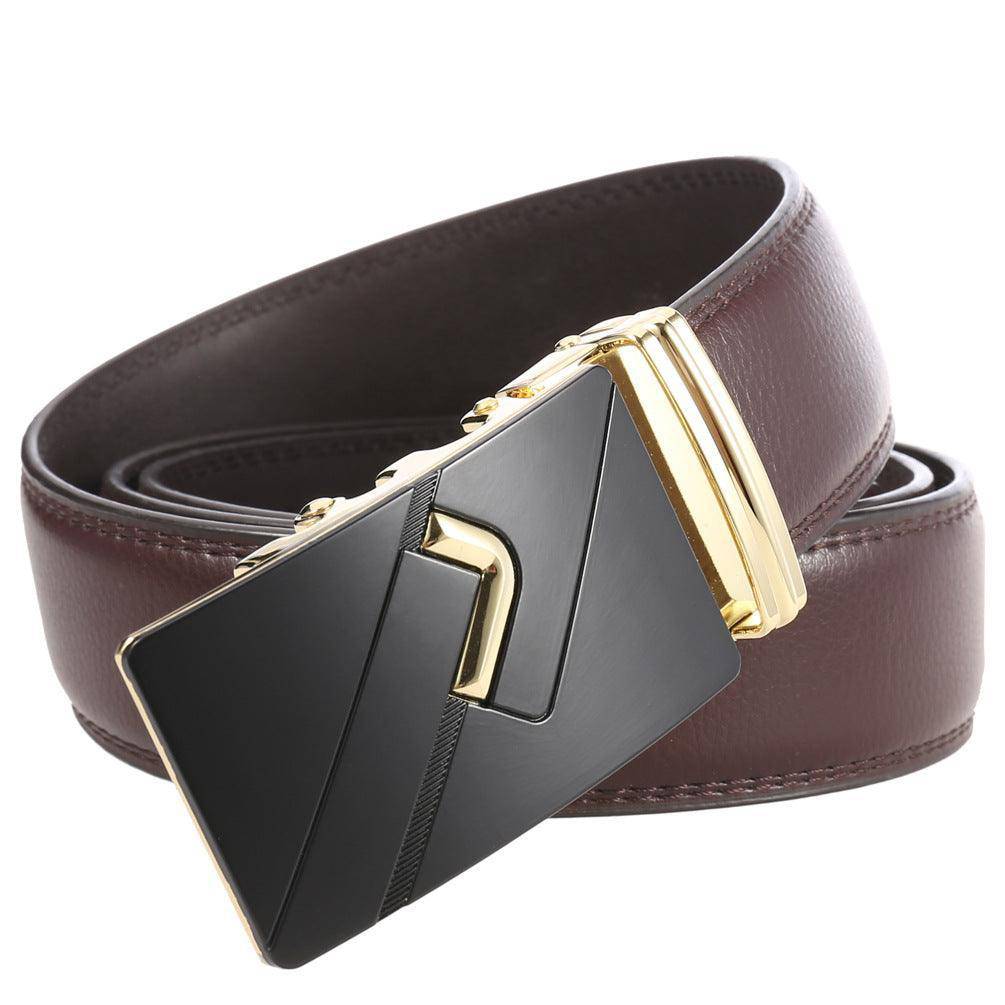 Designer Leather Suit Belt For Men, Carles Model