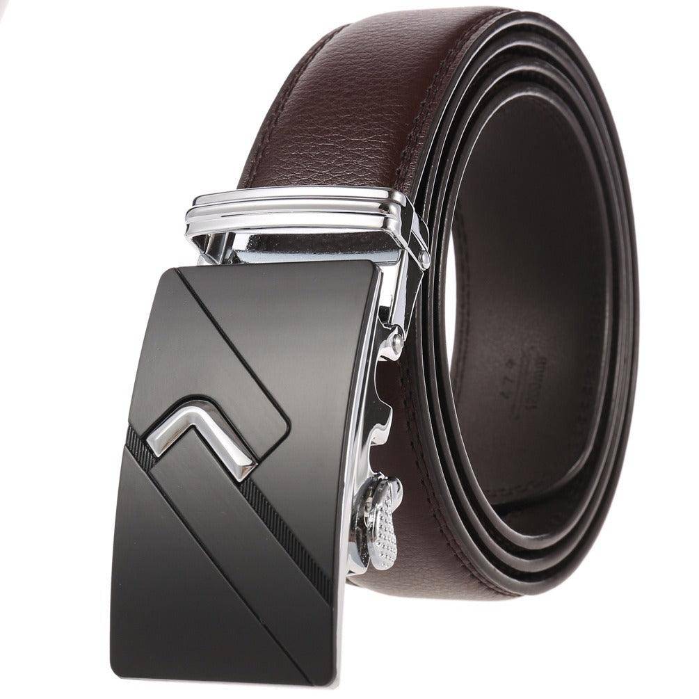 Designer Leather Suit Belt For Men, Carles Model