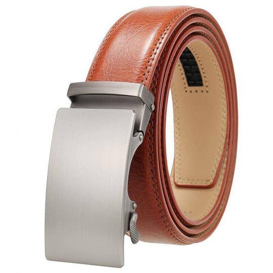 Casual Leather Suit Belt For Men, Dario Model - Leather Purse Backpack