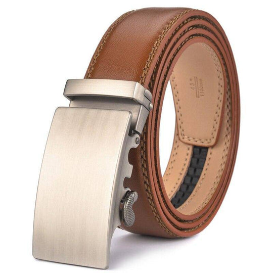 Casual Leather Suit Belt For Men, Dario Model - Leather Purse Backpack