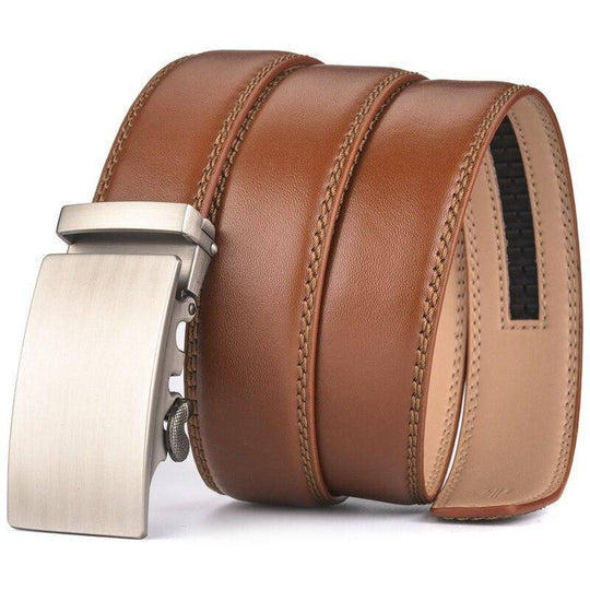 Casual Leather Suit Belt For Men, Dario Model - Leather Purse Backpack