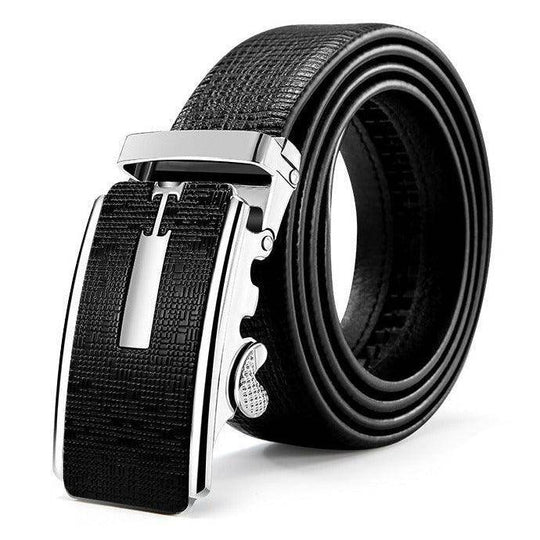 Stylish Leather Suit Belt For Men, Herminio Model