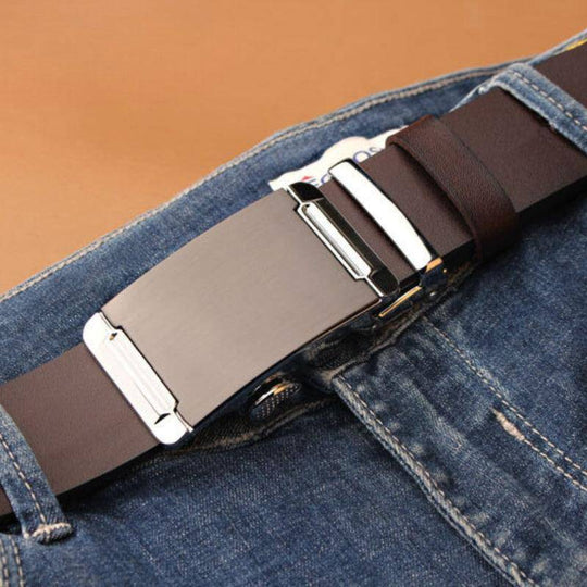 Casual Leather Suit Belt For Men, Herminio Model