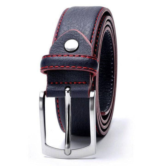 Stylish Leather Suit Belt For Men, Memphis Model - Leather Purse Backpack