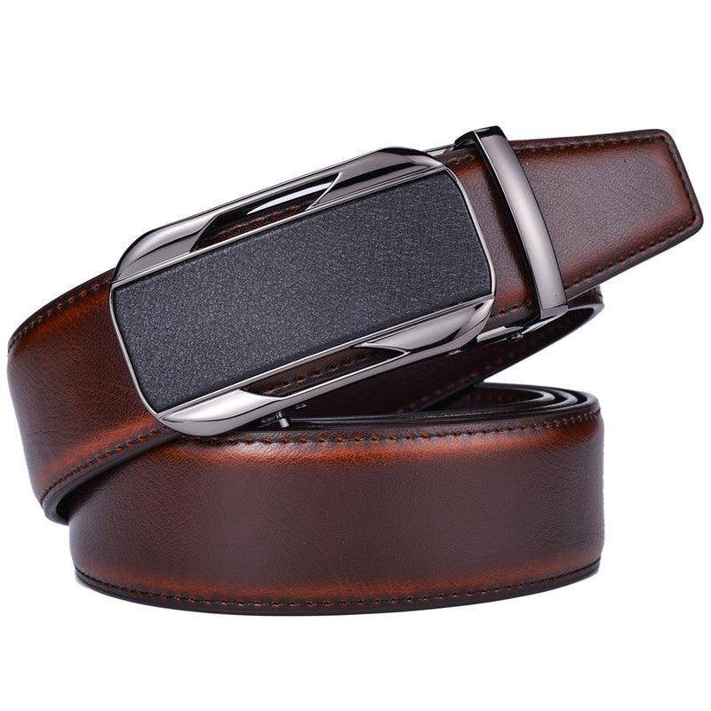 Handmade Leather Suit Belt For Men, Charger Model