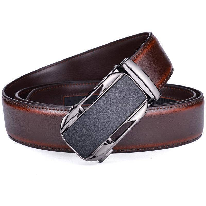 Handmade Leather Suit Belt For Men, Charger Model