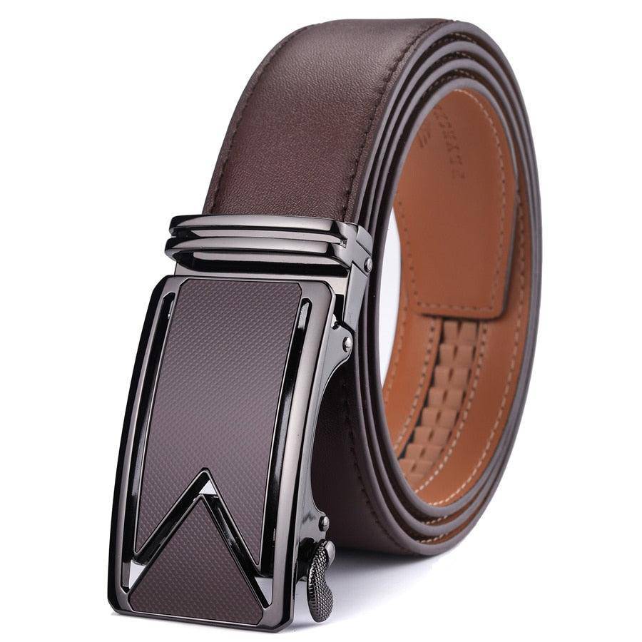 Elegant Leather Suit Belt For Men, Velxe Model - Leather Purse Backpack