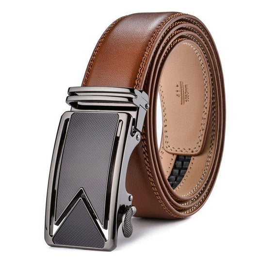 Elegant Leather Suit Belt For Men, Velxe Model - Leather Purse Backpack