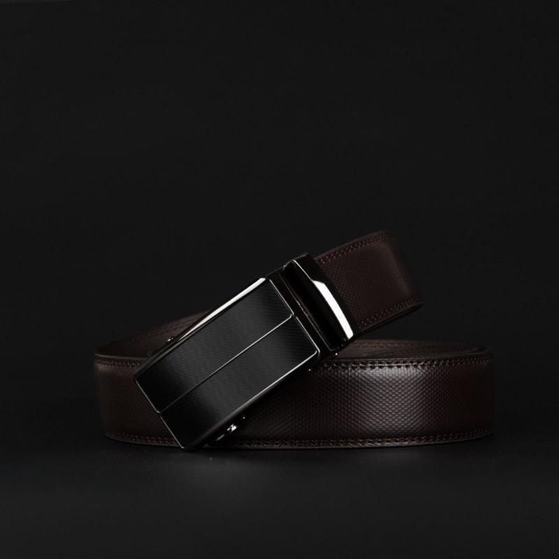 Custom Leather Suit Belt For Men, Zaal Model