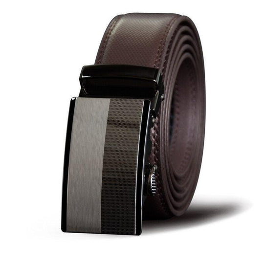 Elegant Leather Suit Belt For Men, Zura Model