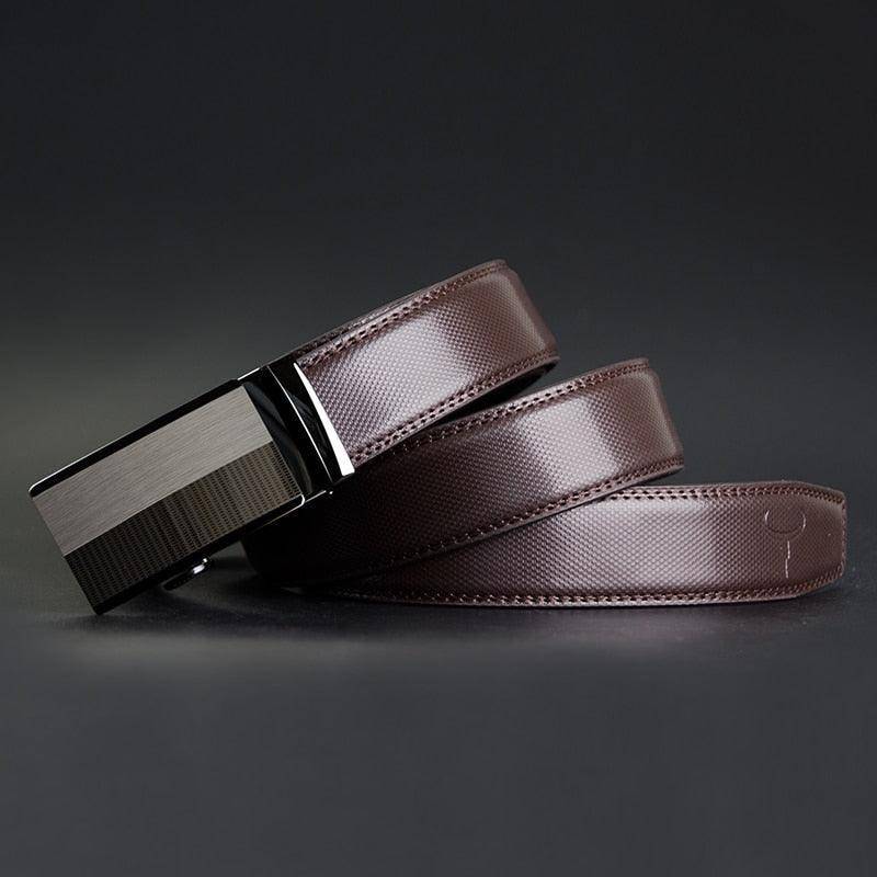 Elegant Leather Suit Belt For Men, Zura Model