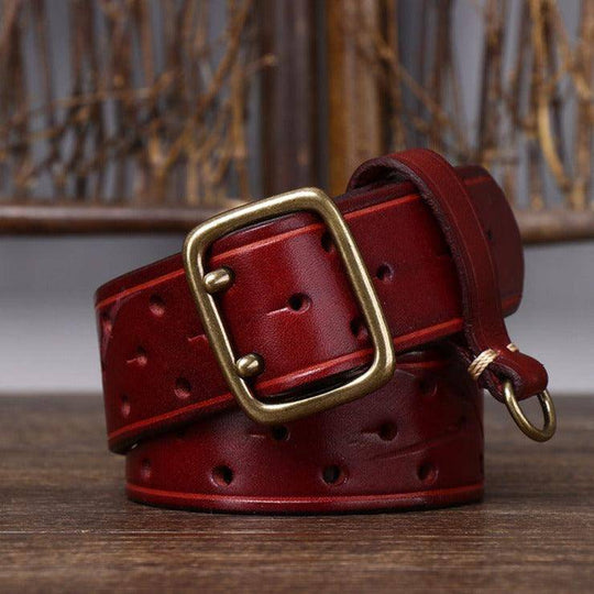 Premium Classic Leather Belt, Osomache Model