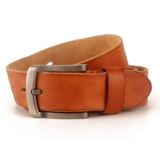 Full Grain Leather Belt, Supple And Comfortable, For Men, Orazio Model - Leather Purse Backpack