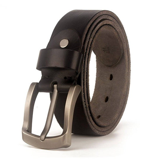 Full Grain Leather Belt, Supple And Comfortable, For Men, Orazio Model - Leather Purse Backpack