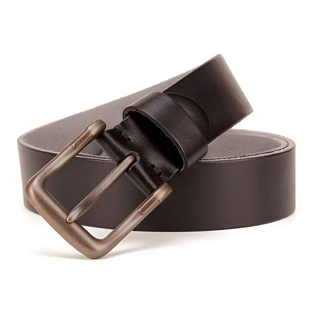 Full Grain Leather Belt, Supple And Comfortable, For Men, Tesauro Model - Leather Purse Backpack