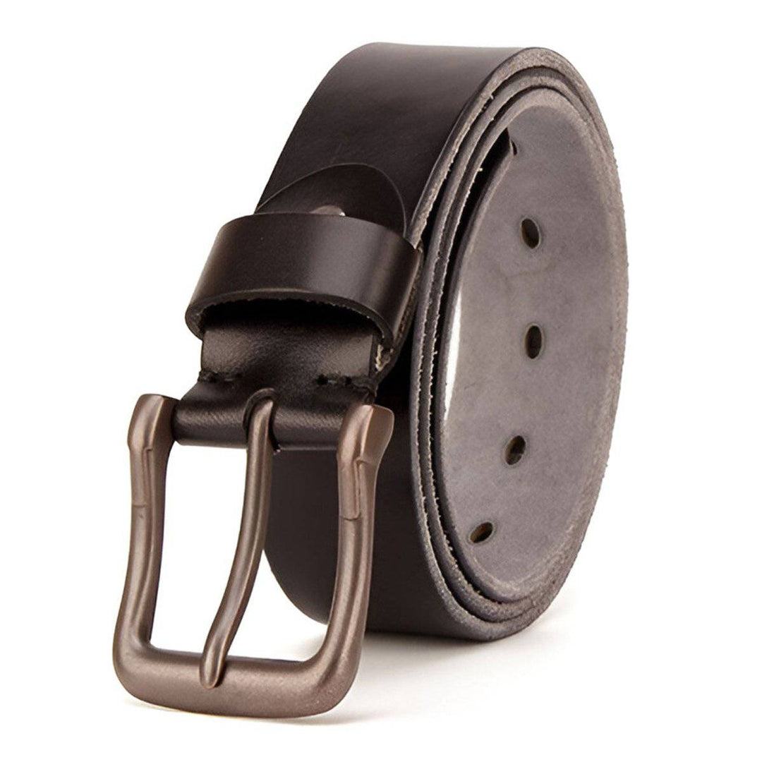 Full Grain Leather Belt, Supple And Comfortable, For Men, Tesauro Model - Leather Purse Backpack