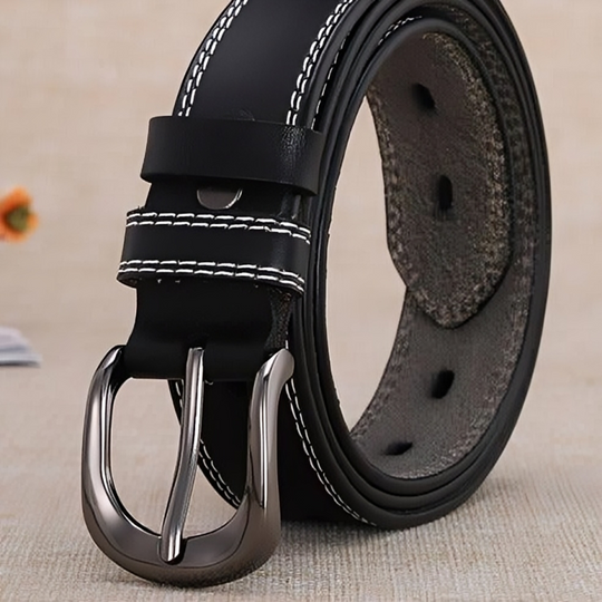 Stylish Casual Leather Belt For Women, April Model - Leather Purse Backpack